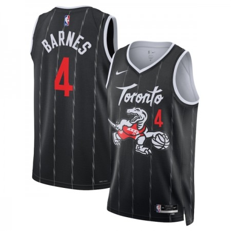 Dres Toronto Raptors Scottie Barnes Nike 2025-26 City Edition Crno Swingman